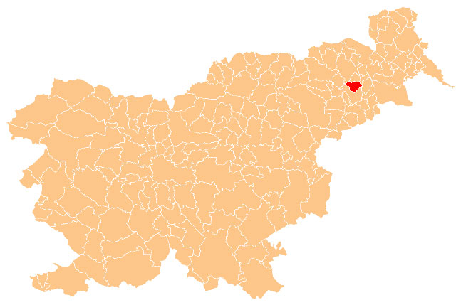 Destrnik - karta