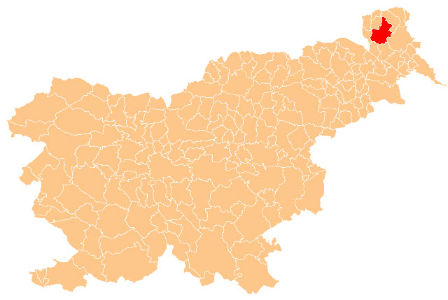 Puconci - karta