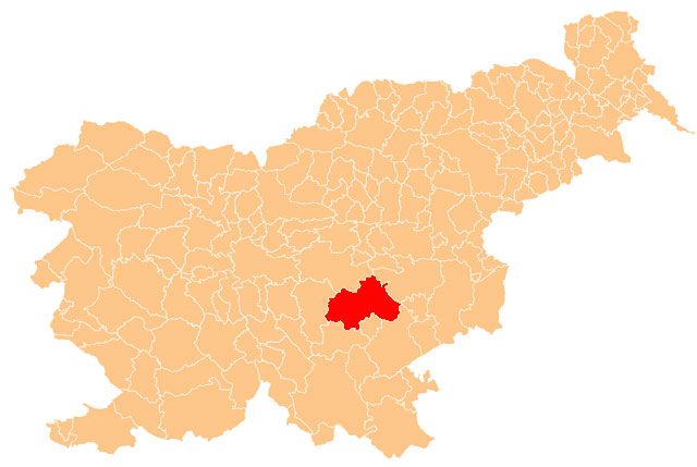 Trebnje - karta