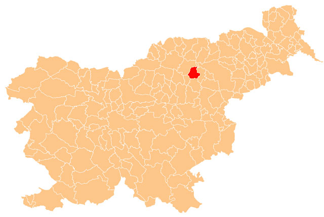Vitanje - karta