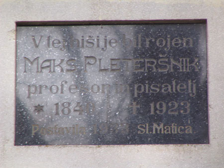 Pleteršnikova domačija