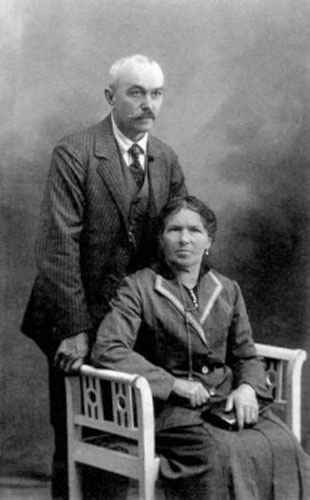 Starša Franc Rusjan in Grazia Cabas