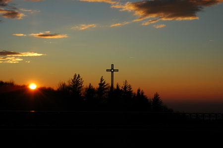 Sončni zahod na Stari gori – Castelmonte